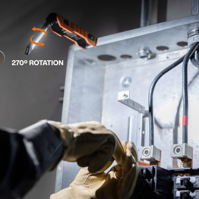 Klein Tools 56073 Rechargeable Handheld Folding Work Light - Edmondson Supply