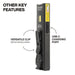 Klein Tools 56074 Rechargeable Slim-Profile LED Pocket Flashlight with Laser - Edmondson Supply