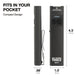 Klein Tools 56074 Rechargeable Slim-Profile LED Pocket Flashlight with Laser - Edmondson Supply
