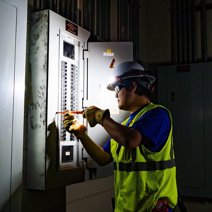 Klein Tools 56308 Wide-Beam Headlamp with Strap - Edmondson Supply