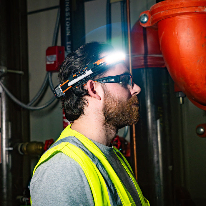 Klein Tools 56308 Wide-Beam Headlamp with Strap - Edmondson Supply