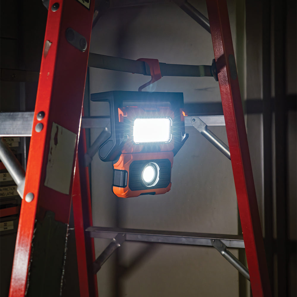 Klein Tools 56417 MODbox™ Rechargeable Dual Beam LED Work Light - Edmondson Supply