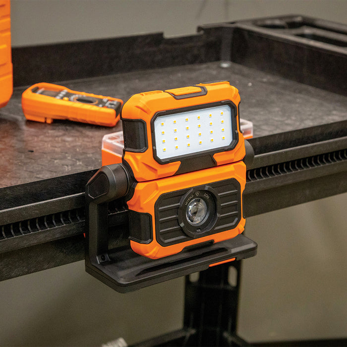 Klein Tools 56417 MODbox™ Rechargeable Dual Beam LED Work Light - Edmondson Supply