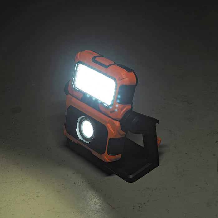 Klein Tools 56417 MODbox™ Rechargeable Dual Beam LED Work Light - Edmondson Supply