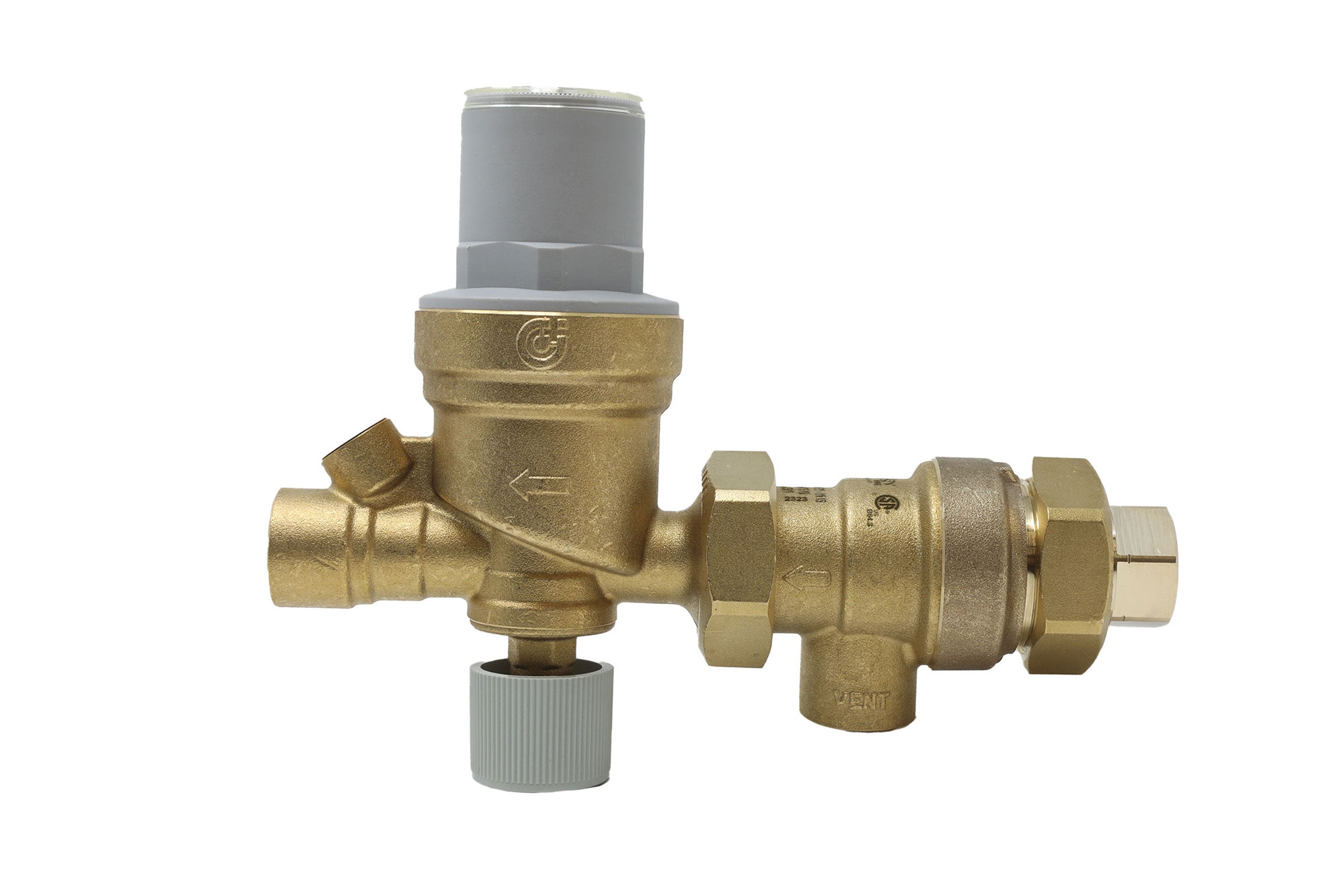 Caleffi 573002A AutoFill™ Automatic Fast-Filling Boiler Fill Valve, 1/2" FNPT X 1/2" FNPT w/ Backflow Preventer - Edmondson Supply