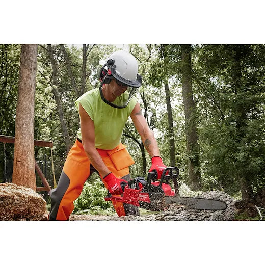 Milwaukee 48-73-1201 BOLT™ Full Brim Hard Hat w/4pt Ratcheting Suspension (White- Vented Class C) - Edmondson Supply