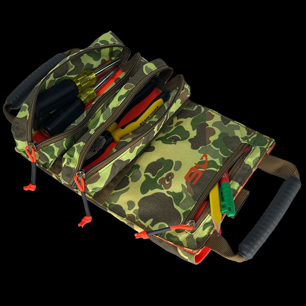Atlas 46 Limited Edition Frog Skin Camo Yorktown Tool Roll® - Mini - V3 - Edmondson Supply
