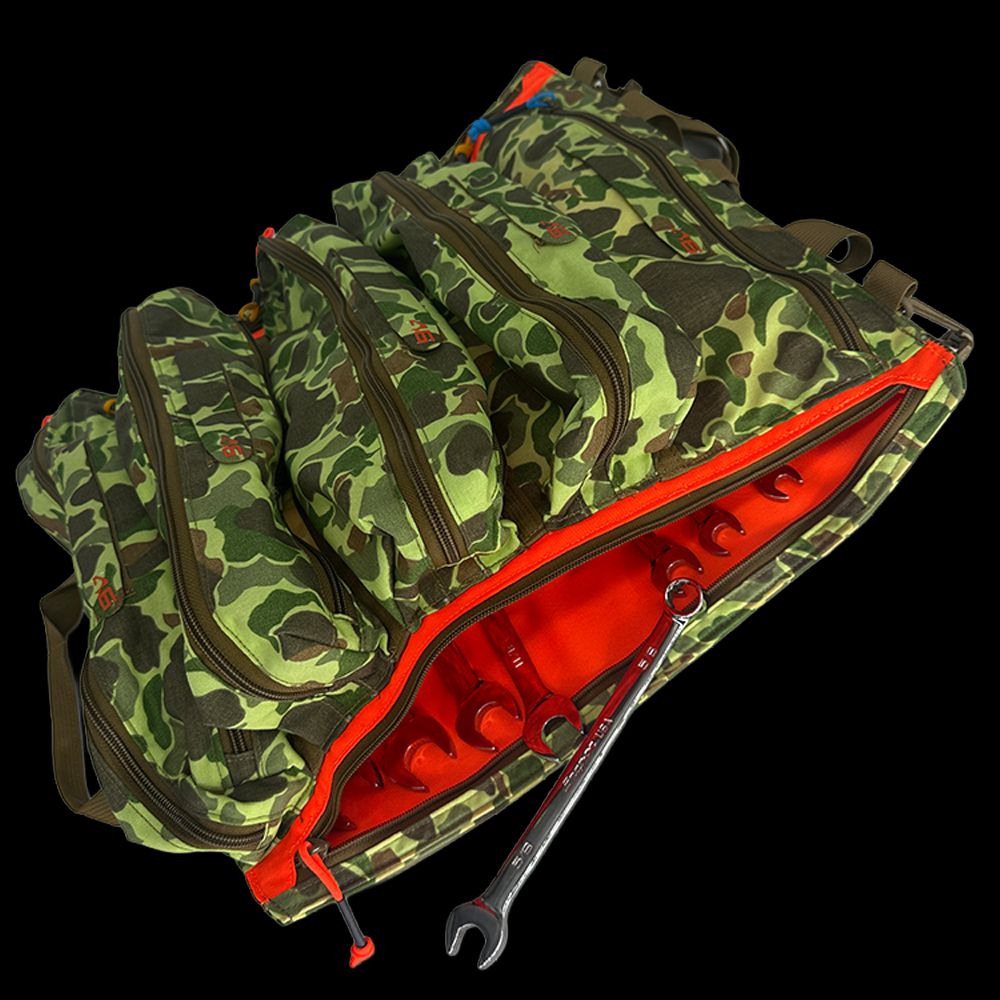 Atlas 46 Limited Edition Frog Skin Camo Yorktown Tool Roll (Metric) - Edmondson Supply
