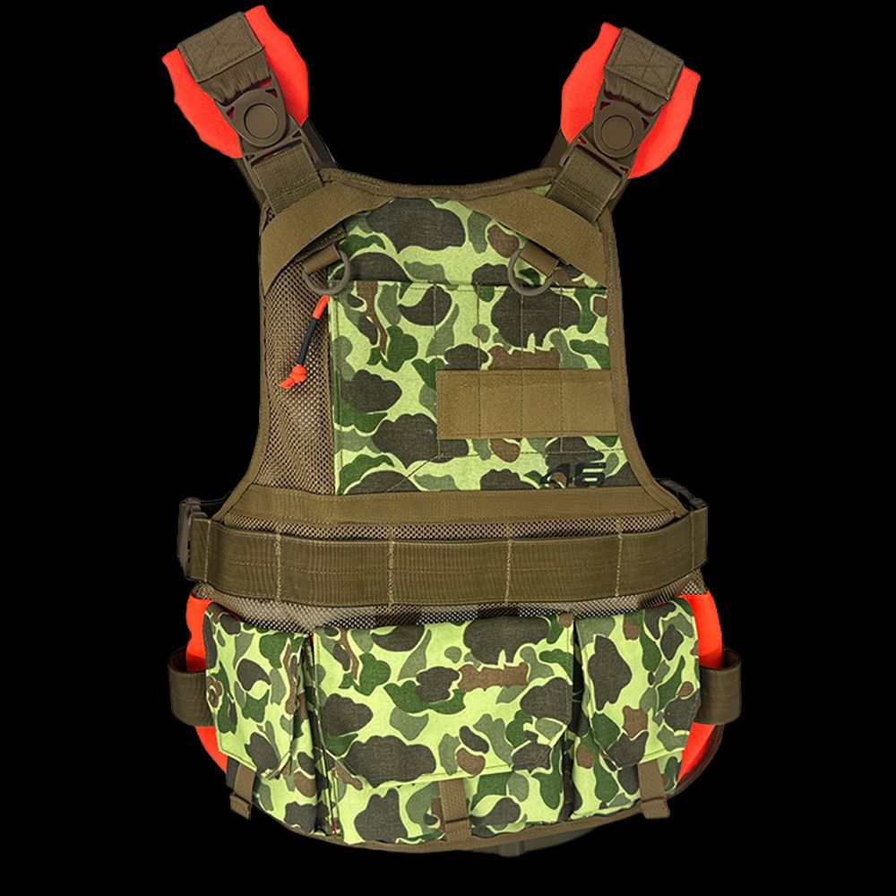 Atlas 46 Limited Edition Frog Skin Camo JourneyMESH™ Chest Rig with Cargo Pockets - V3 - Edmondson Supply