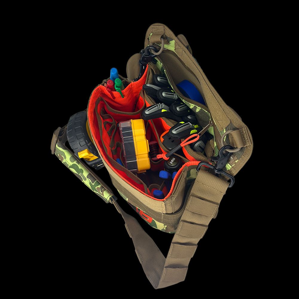 Atlas 46 Limited Edition Frog Skin Camo Benjamin Electrician/Technician Bag - V2 - Edmondson Supply