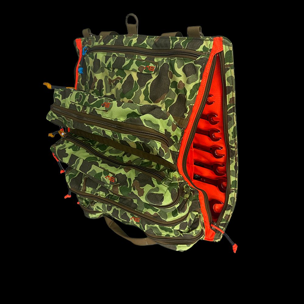 Atlas 46 Limited Edition Frog Skin Camo Yorktown Tool Roll (Metric) - Edmondson Supply