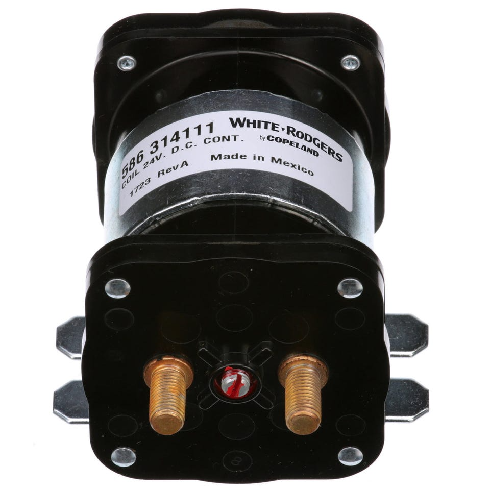 Copeland White-Rodgers 586-105111S1 586 Series 12A D.C. Contactor - Edmondson Supply