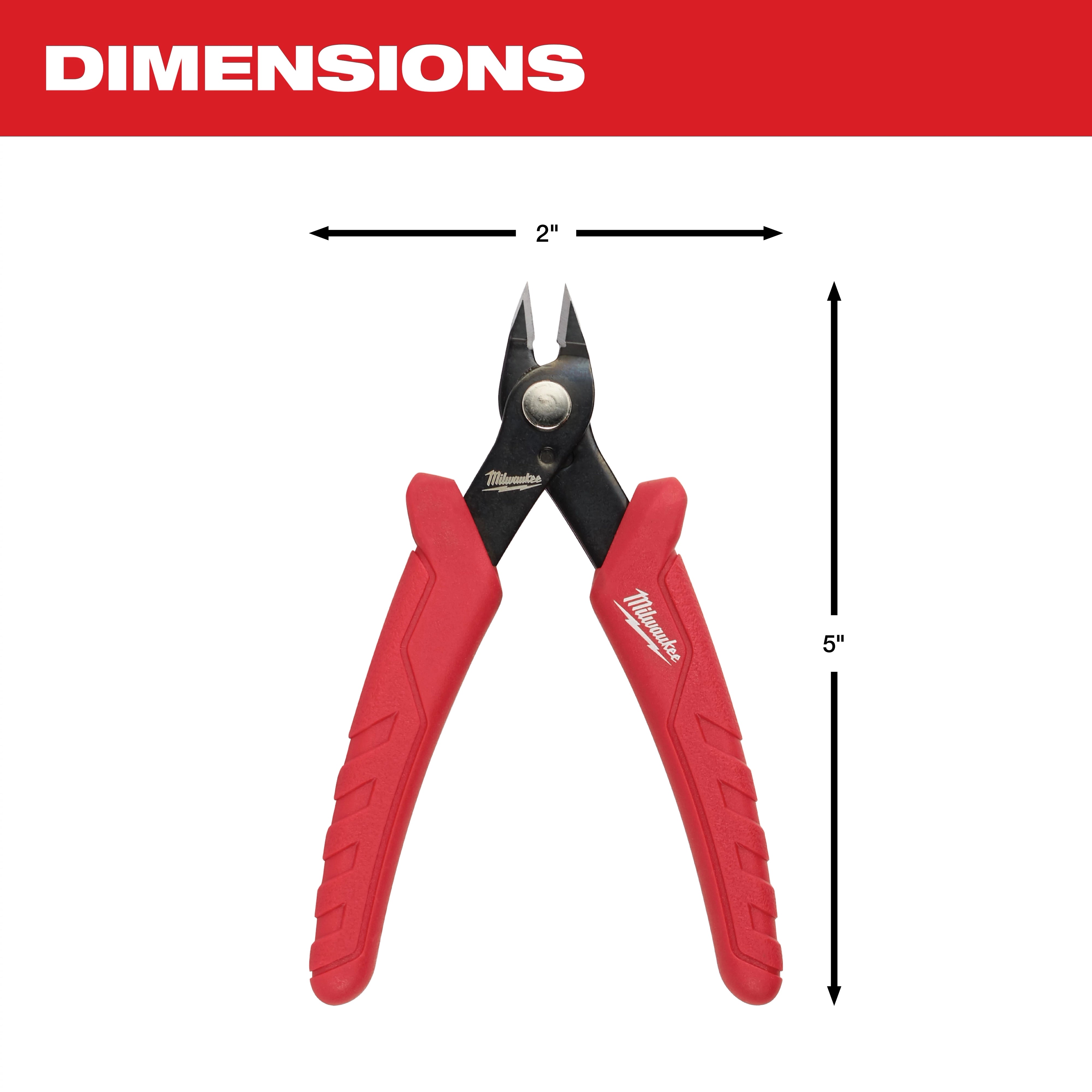Milwaukee 48-22-6105 Mini Flush Cutters - Edmondson Supply
