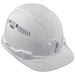 Klein Tools 60105 Hard Hat, Vented, Cap Style, White - Edmondson Supply