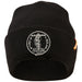 Klein Tools 60388 Heavy Knit Hat, Black, Vintage Patch Logo - Edmondson