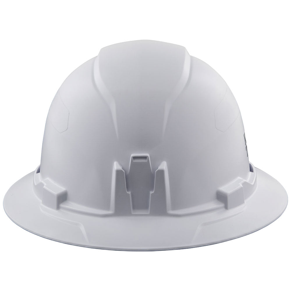 Klein Tools 60400 Hard Hat, Non-Vented, Full Brim Style, White - Edmondson Supply