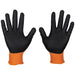 Klein Tools 60673 Knit Dipped Gloves, Cut Level A1, Touchscreen, X-Large, 1-Pair - Edmondson Supply