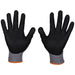 Klein Tools 60588 Knit Dipped Gloves, Cut Level A4, Touchscreen, Medium, 2-Pair - Edmondson Supply
