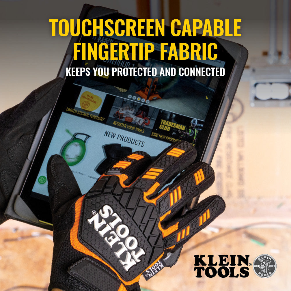 Klein Tools 60599 Heavy Duty Gloves, Medium - Edmondson Supply