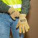 Klein Tools 60609 Leather All Purpose Gloves, X-Large - Edmondson Supply