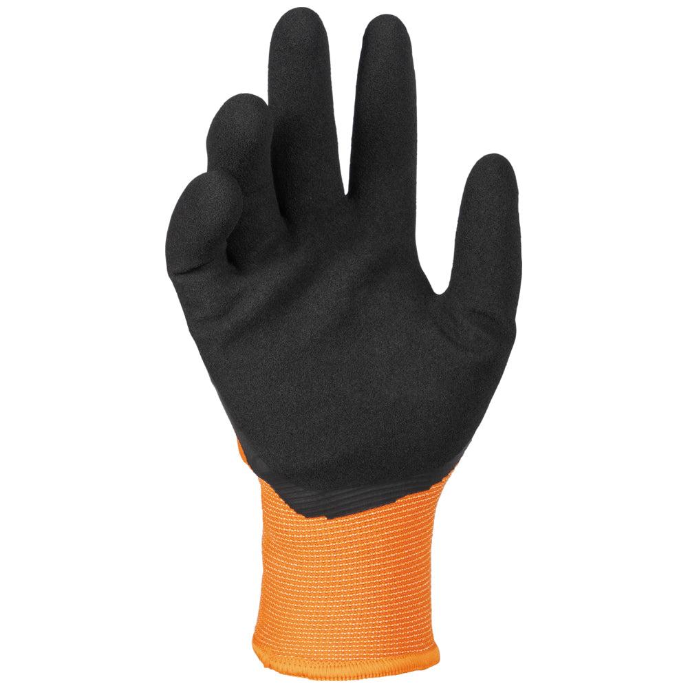 Klein Tools 60836 Winter Knit Dipped Gloves, Cut Level A1, Touchscreen, Large - Edmondson Supply
