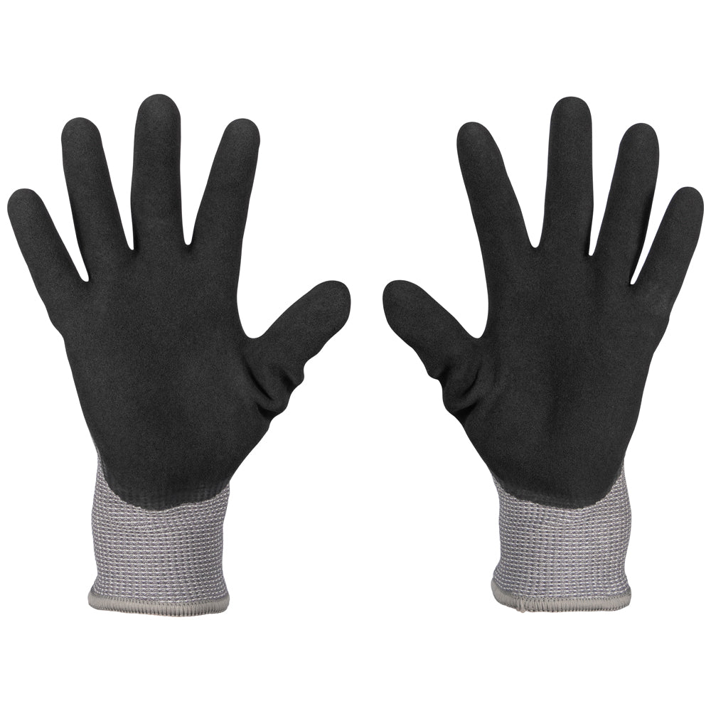 Klein Tools 60838 Winter Knit Dipped Gloves, Cut Level A4, Touchscreen, Medium - Edmondson Supply