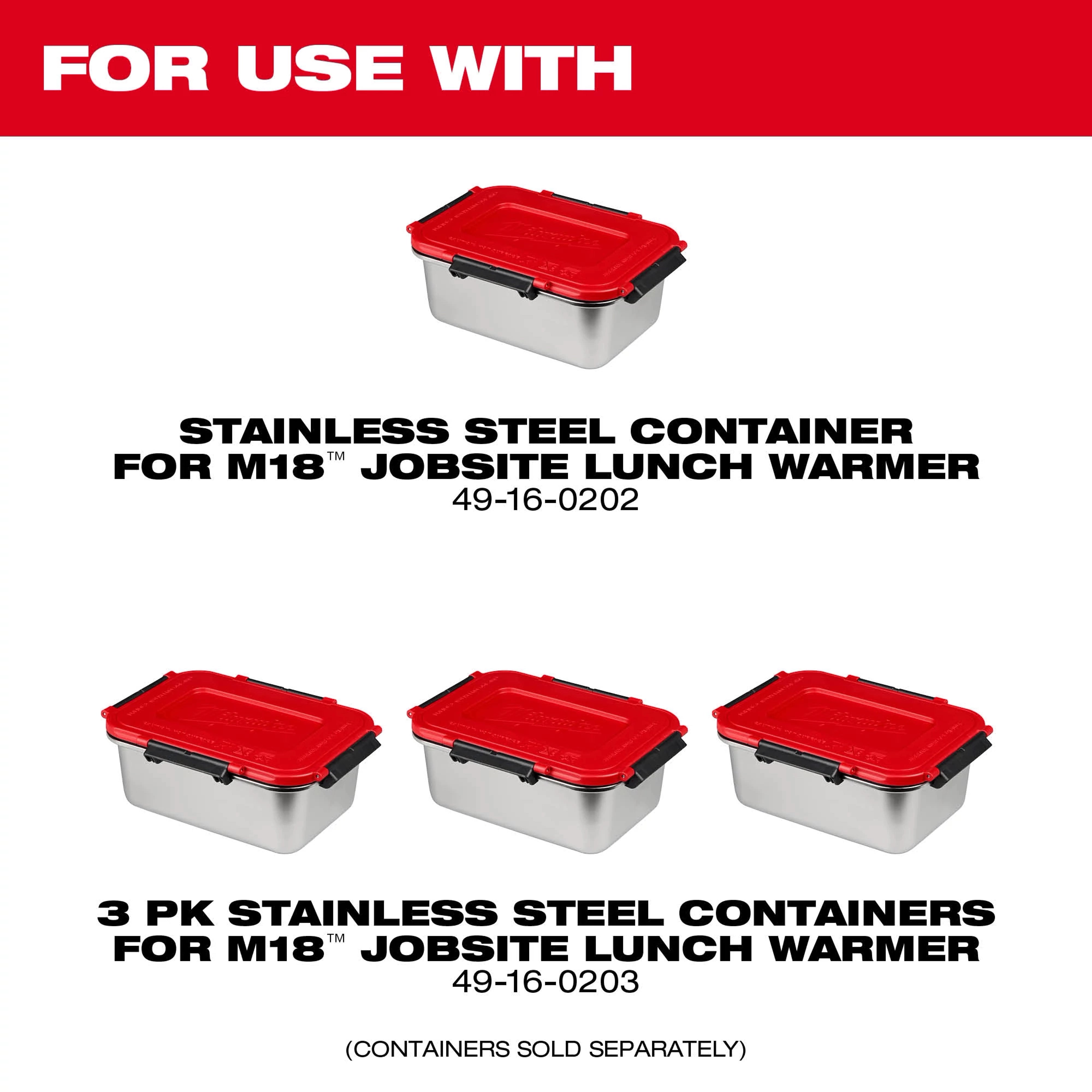 Milwaukee 0811-20 M18™ Jobsite Lunch Warmer - Edmondson Supply
