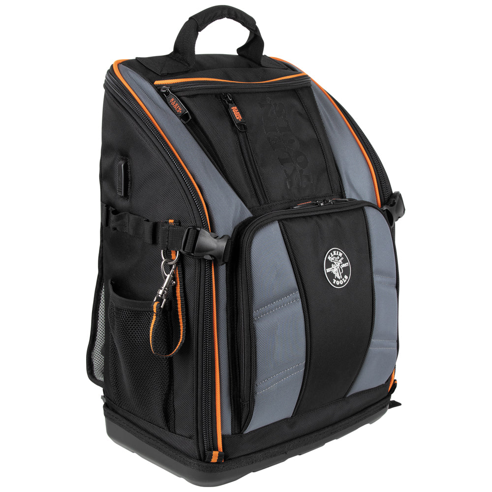 Klein Tools 62482 Tradesman Pro™ Tool Station Tool Bag Backpack, 27 Pockets - Edmondson Supply