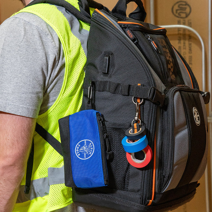 Klein Tools 62482 Tradesman Pro™ Tool Station Tool Bag Backpack, 27 Pockets - Edmondson Supply