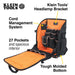 Klein Tools 62482 Tradesman Pro™ Tool Station Tool Bag Backpack, 27 Pockets - Edmondson Supply