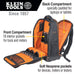 Klein Tools 62805BPTECH  Tradesman Pro™ XL Tech Tool Bag Backpack, 28 Pockets - Edmondson Supply