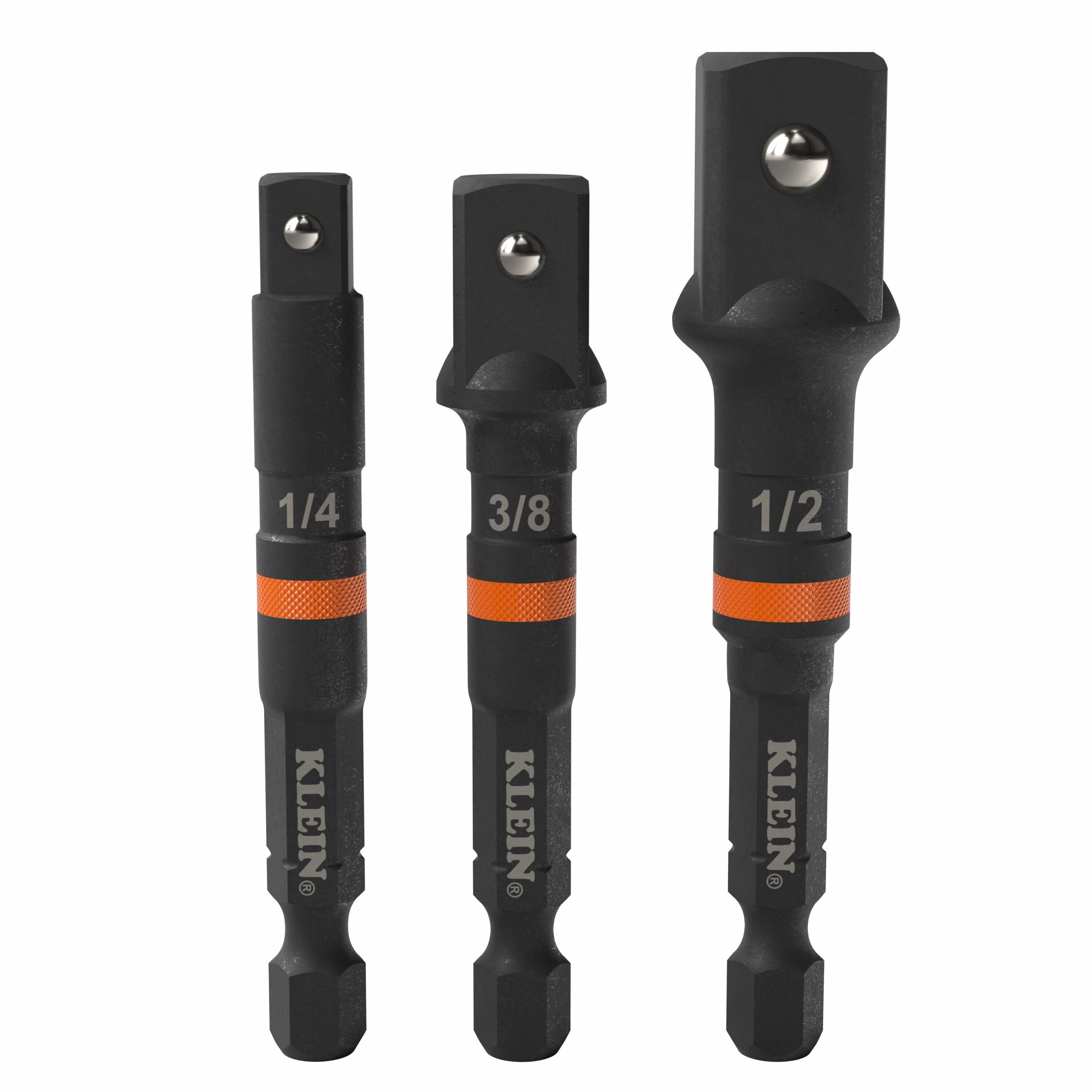 Klein Tools 65030A 3-Inch Impact Socket Adapter Set - Edmondson Supply