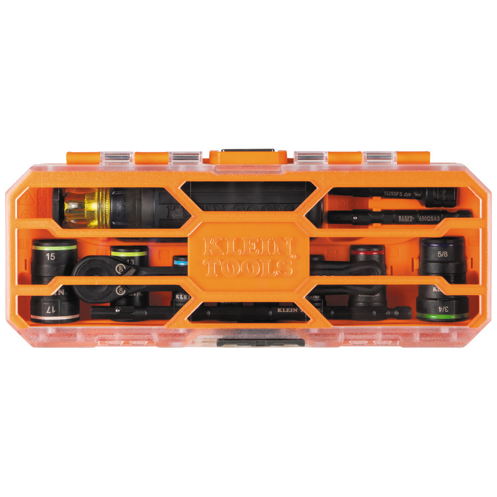 Klein Tools 65242 Flip-16 KNECT™ Ratcheting Impact Flip Socket Screwdriver Set - Edmondson Supply