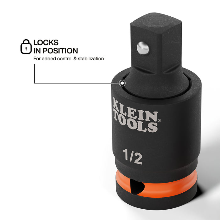 Klein Tools 65842SW Swivel Impact Wrench Adapter Set, 2-Piece - Edmondson Supply