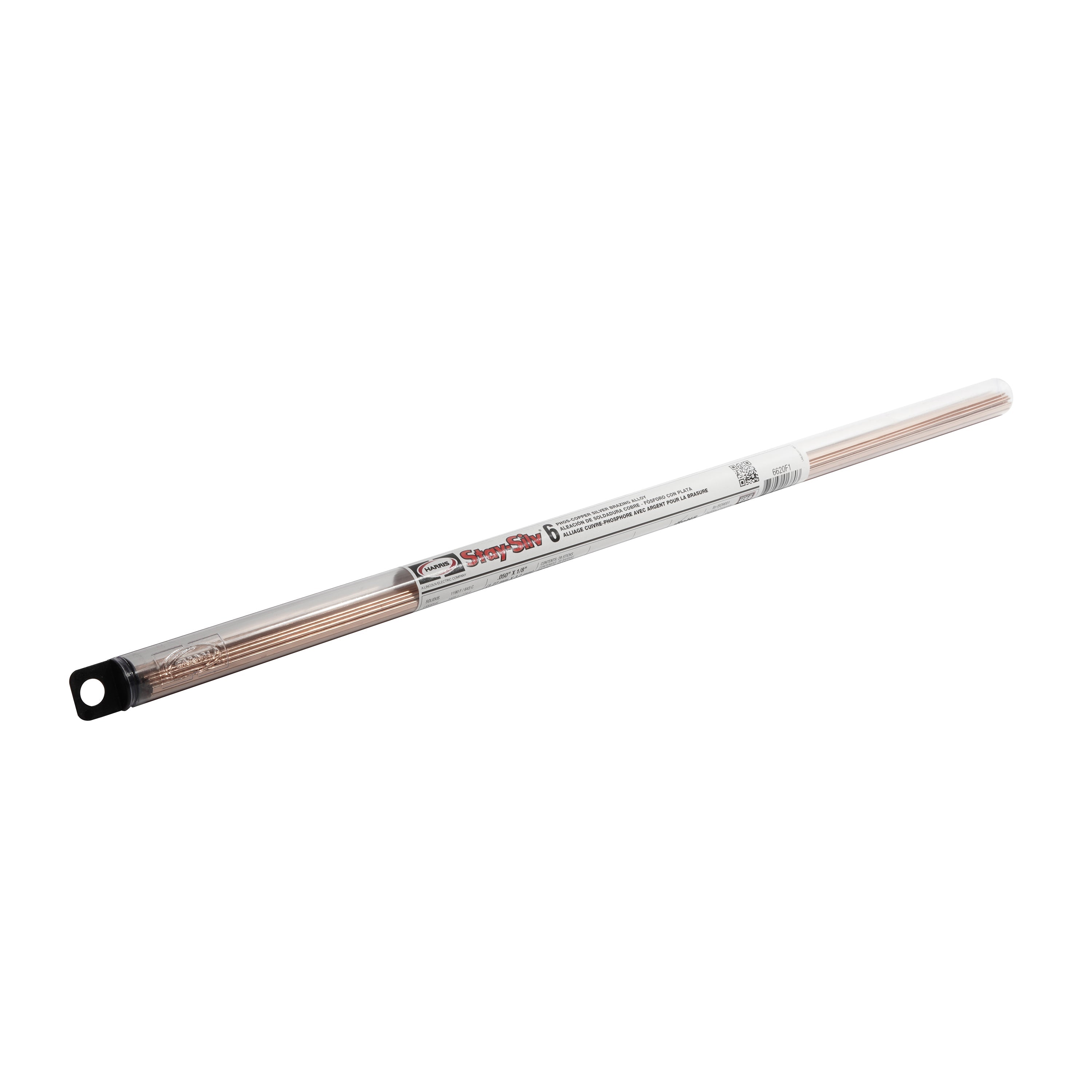 Harris 6620F1 Stay-Silv® 6 Phos-Copper-Silver Brazing Rods, 28 Sticks - Edmondson Supply