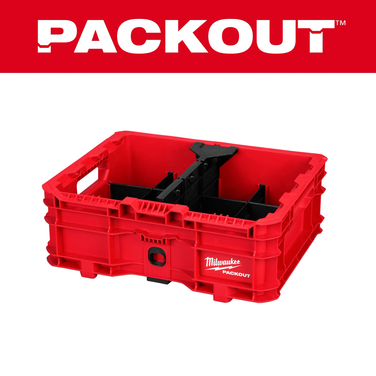 Milwaukee 48-22-8438 PACKOUT™ Low-Profile Crate - Edmondson Supply