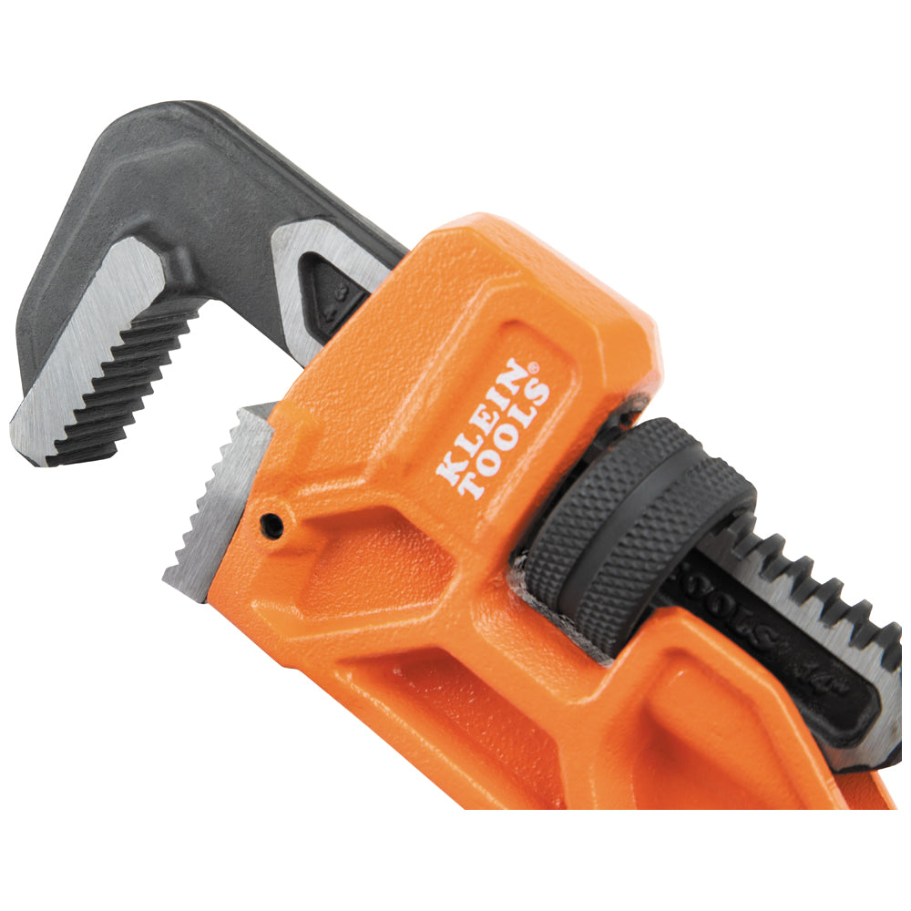 Klein Tools 68227 Adjustable Cast Iron Pipe Wrench, 14-Inch - Edmondson Supply