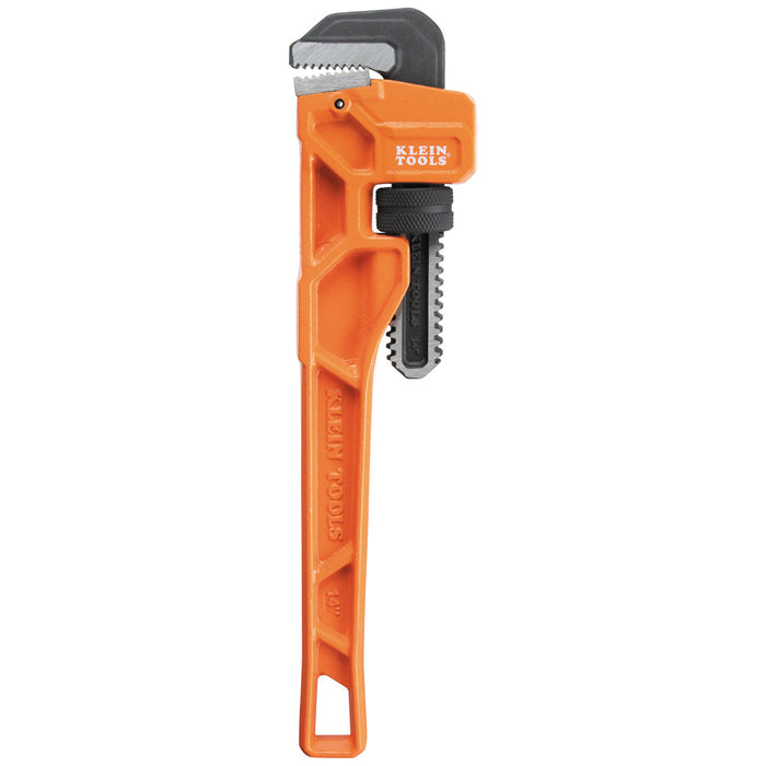 Klein Tools 68227 Adjustable Cast Iron Pipe Wrench, 14-Inch - Edmondson Supply