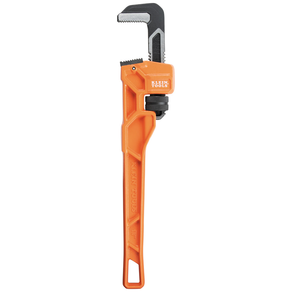 Klein Tools 68228 Adjustable Cast Iron Pipe Wrench, 18-Inch - Edmondson Supply