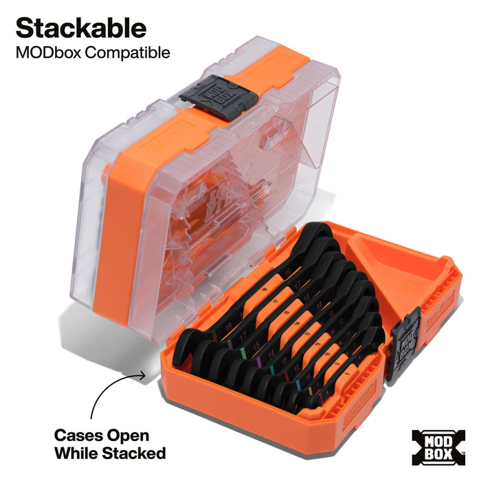 Klein Tools 69418CG Ratcheting Combination Wrench Set, SAE / Metric, 18-Piece - Edmondson Supply