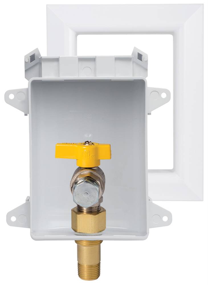 Sioux Chief 696-1031GF OxBox™ Gas Valve Outlet Box, 3/4" NPT for Black Iron - Edmondson Supply