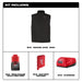 Milwaukee M300B M12™ Heated AXIS™ Vest Kit - Edmondson Supply