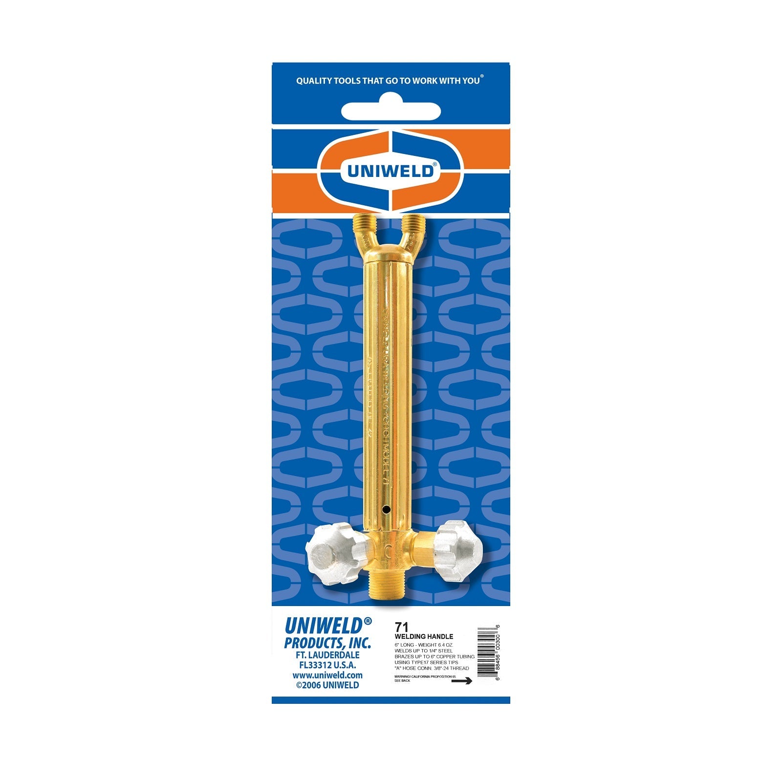 Uniweld 71 6" Welding Handle - Edmondson Supply