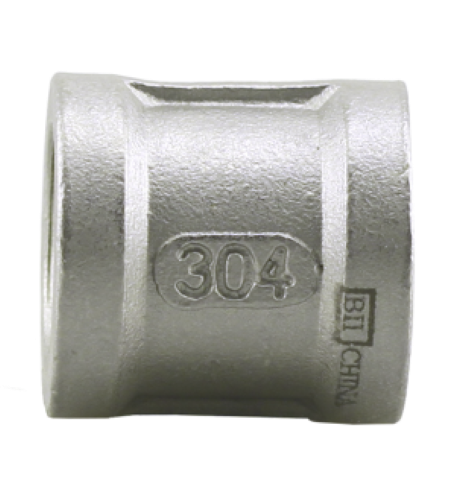 Boshart SSH304C-10 1" 304 Stainless Steel Coupling, Class 150, Heavy - Edmondson Supply