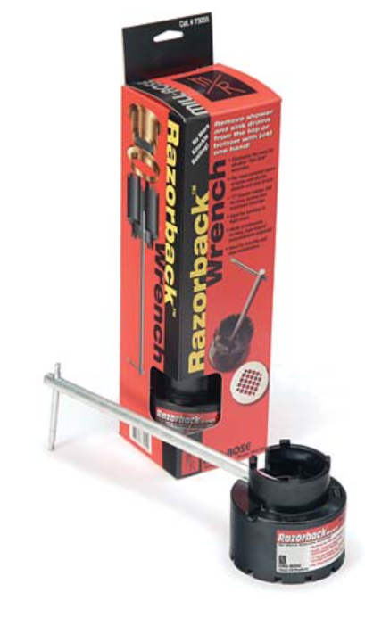 Blue Monster 73055 Razorback™ Wrench - Drain Wrench - Edmondson Supply