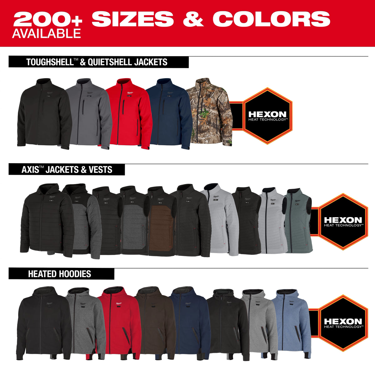 Milwaukee M100B-212X M12™ Heated TOUGHSHELL™ Work Jacket (Black, Size 2XL) - Edmondson Supply