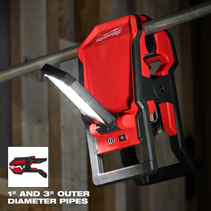 Milwaukee 2358-20 M18™ ROVER™ Clamping Flood Light - Edmondson Supply