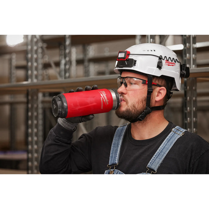 Milwaukee 48-22-8396R PACKOUT™ 24oz Insulated Bottle with Chug Lid - Edmondson Supply