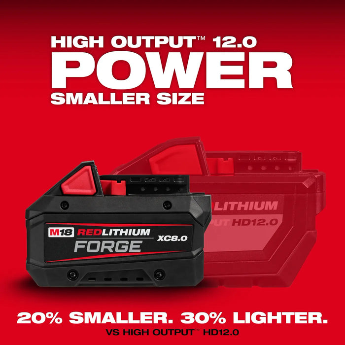 Milwaukee 48-11-1881 M18™ REDLITHIUM™ FORGE™ XC8.0 Battery Pack - Edmondson Supply