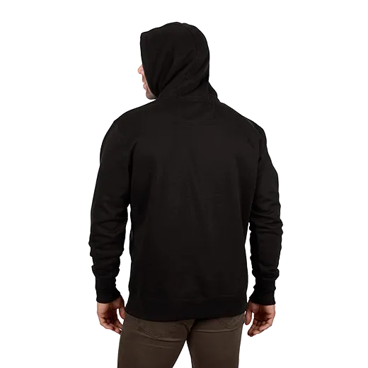 Milwaukee 350BXL Heavy Duty Pullover Hoodie (Black, Size XL) - Edmondson Supply